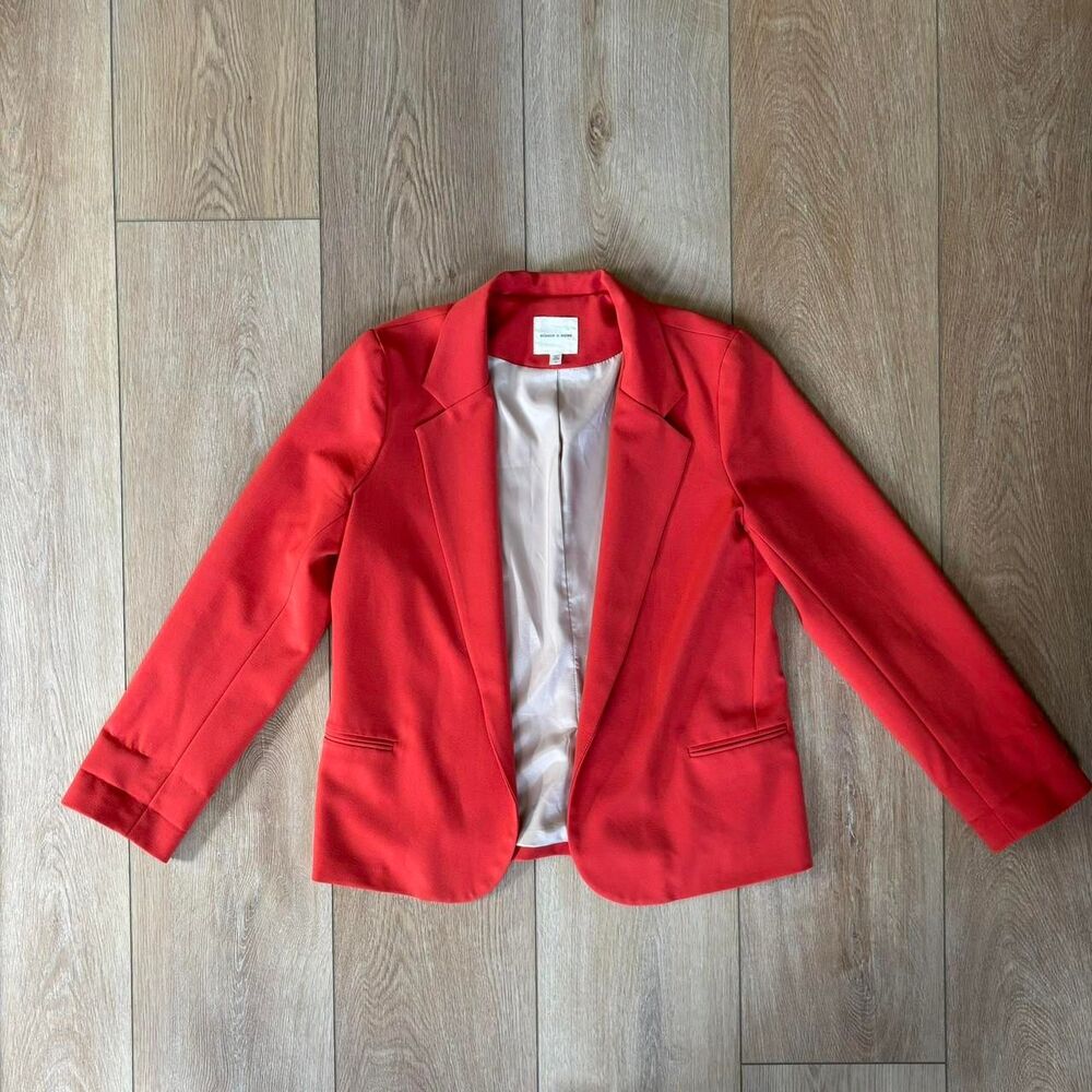 Silence & Noise Urban Outfitters Made in USA Red Blazer Women’s Large